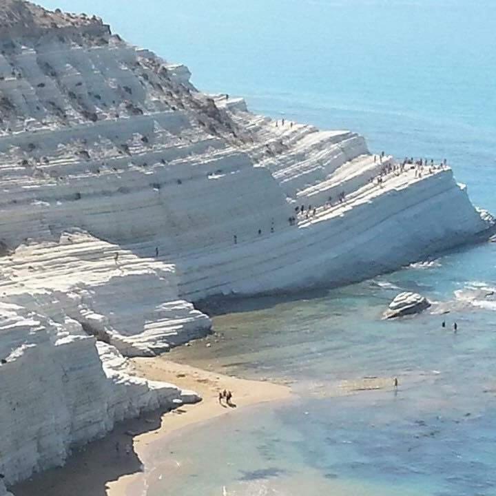 Anemone Della Scala Dei Turchi Apartment Realmonte Bagian luar foto